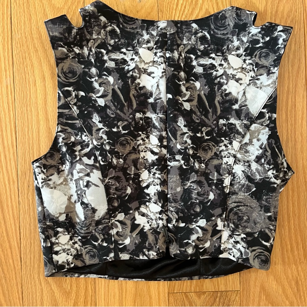 Bebe patterned crop top - Picture 5 of 5